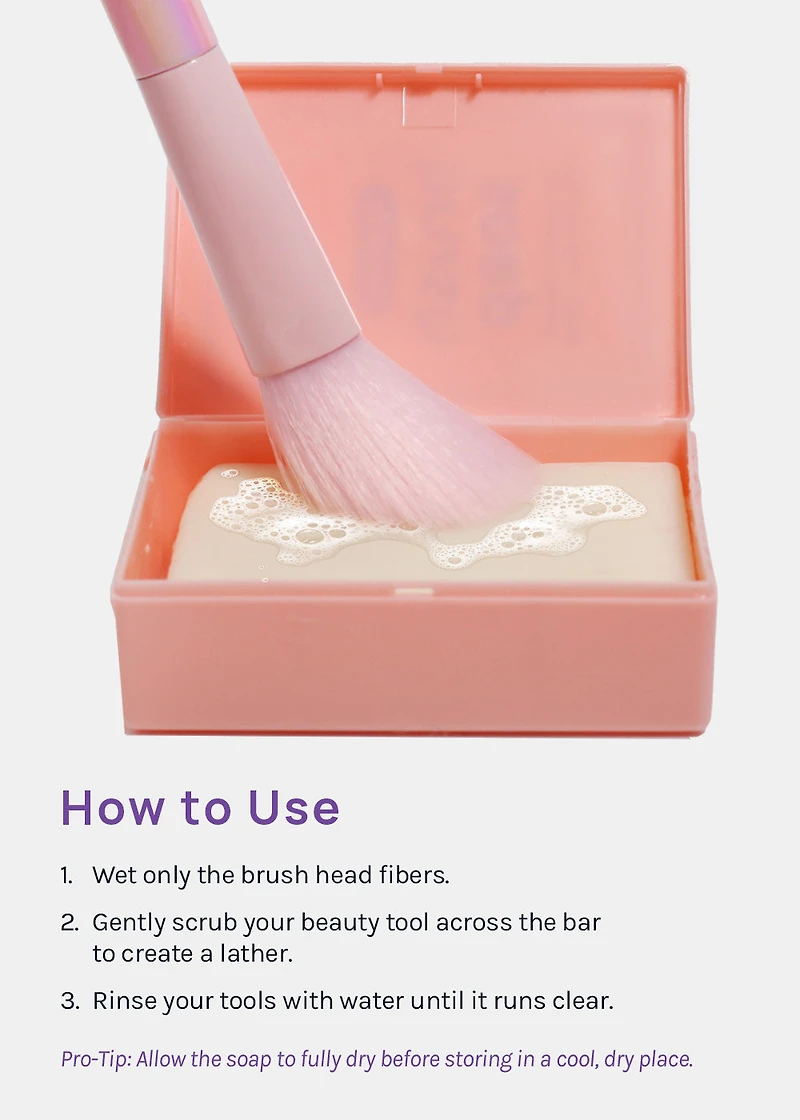 AOA Beauty Brush Soap