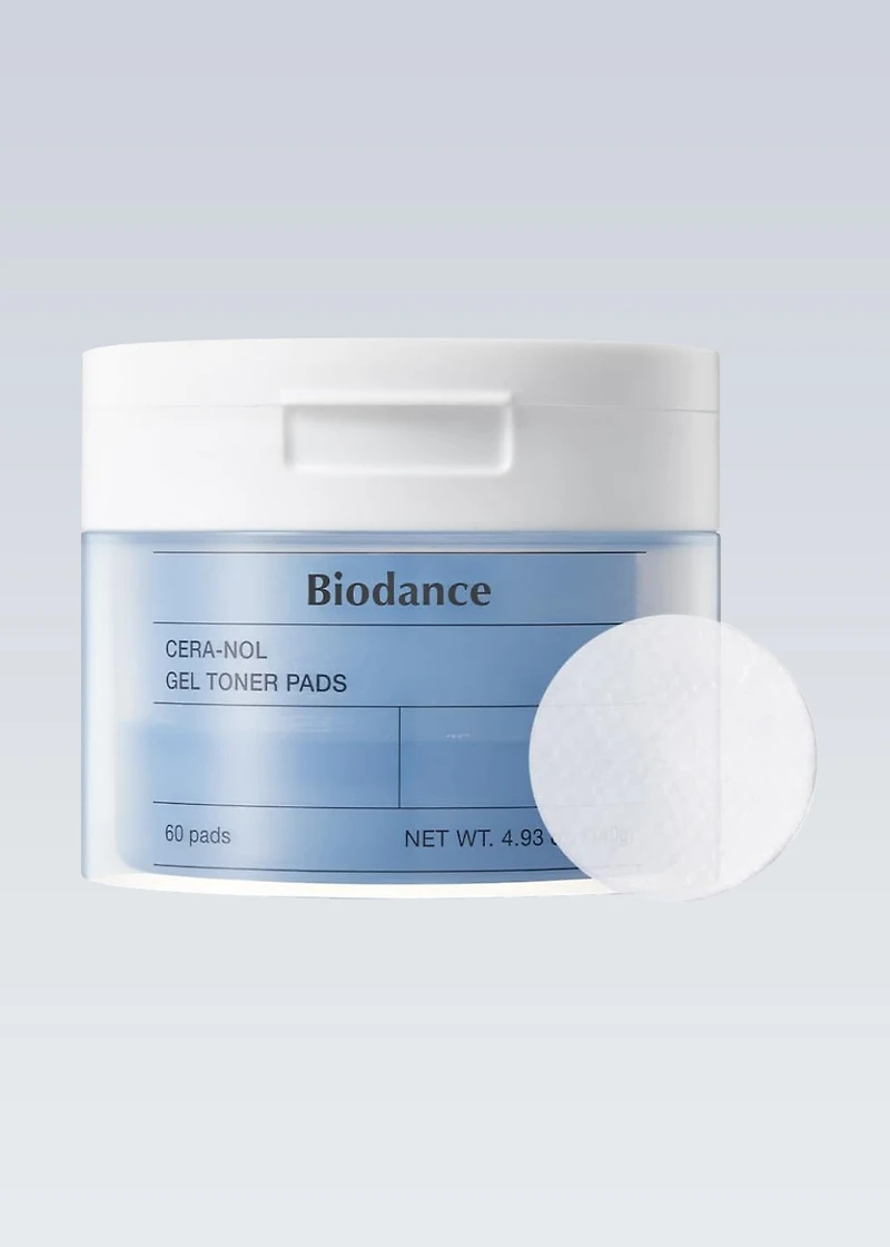 Biodance Cera-nol Gel Toner Pad (60 Pads)
