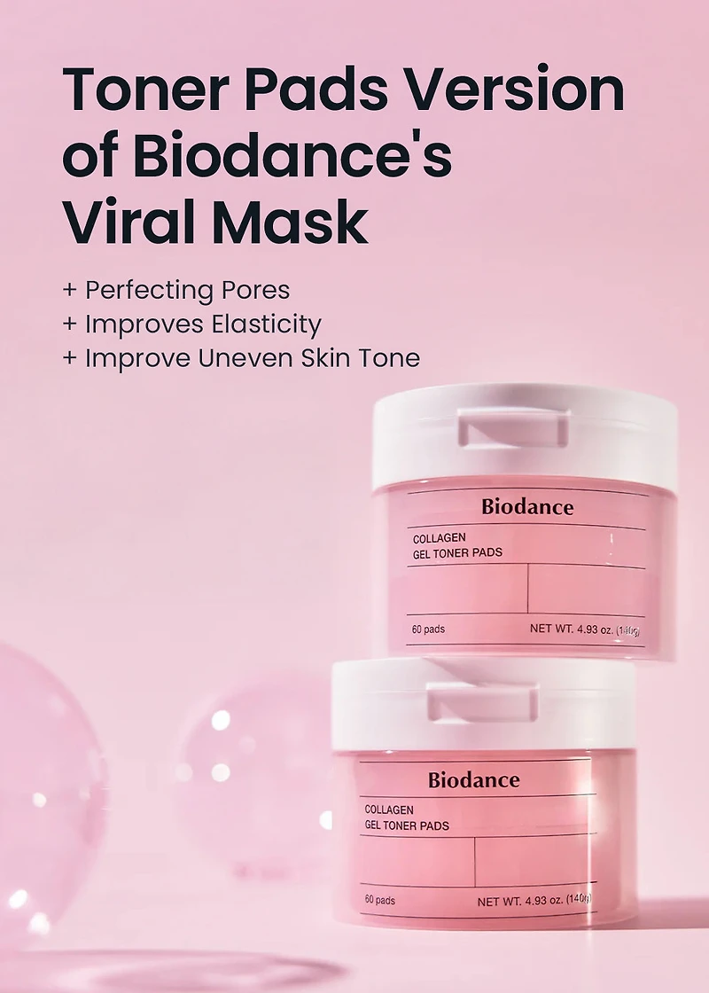Biodance Collagen Gel Toner Pad (60 Pads)