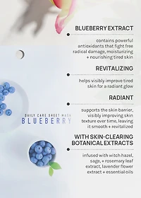 AOA Skin Blueberry Daily Care Sheet Mask