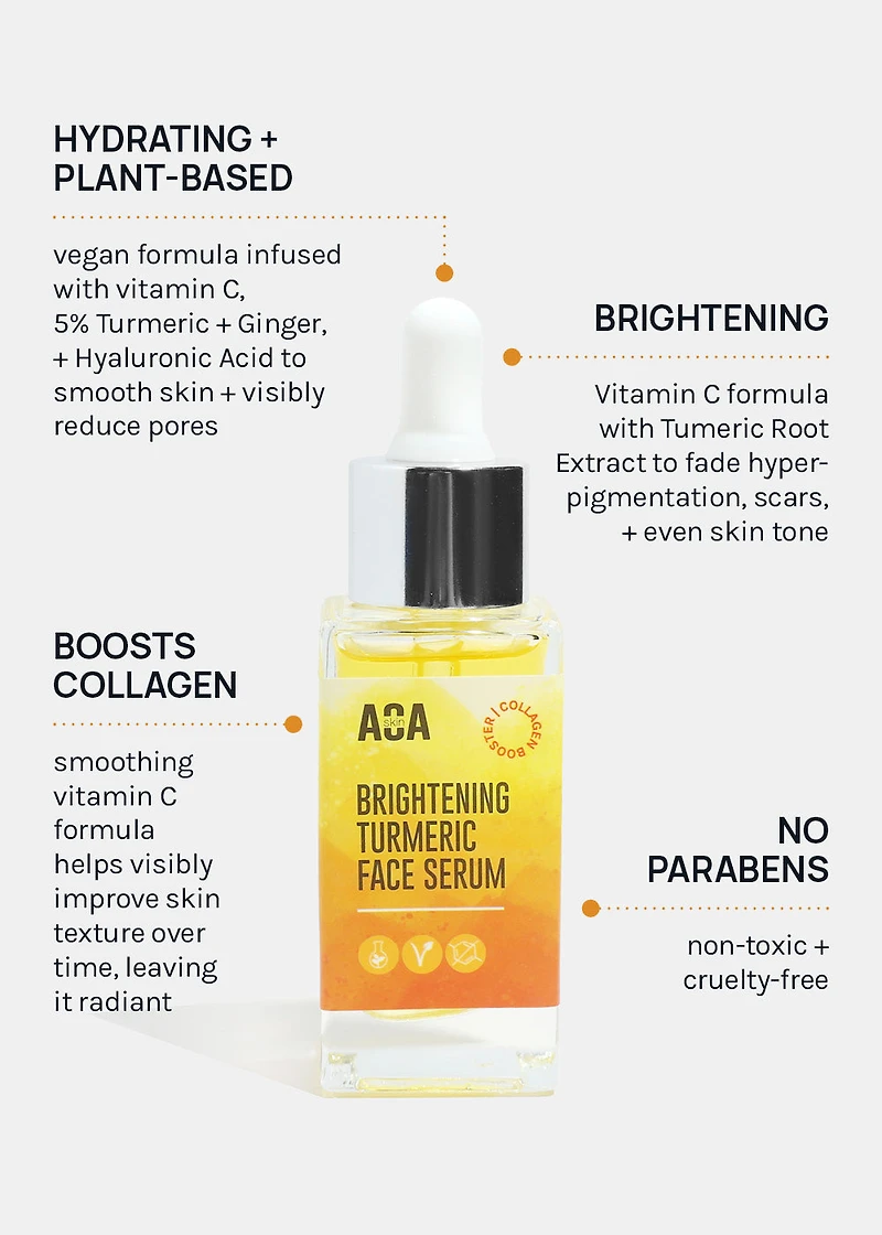 AOA Skin Brightening Turmeric Face Serum