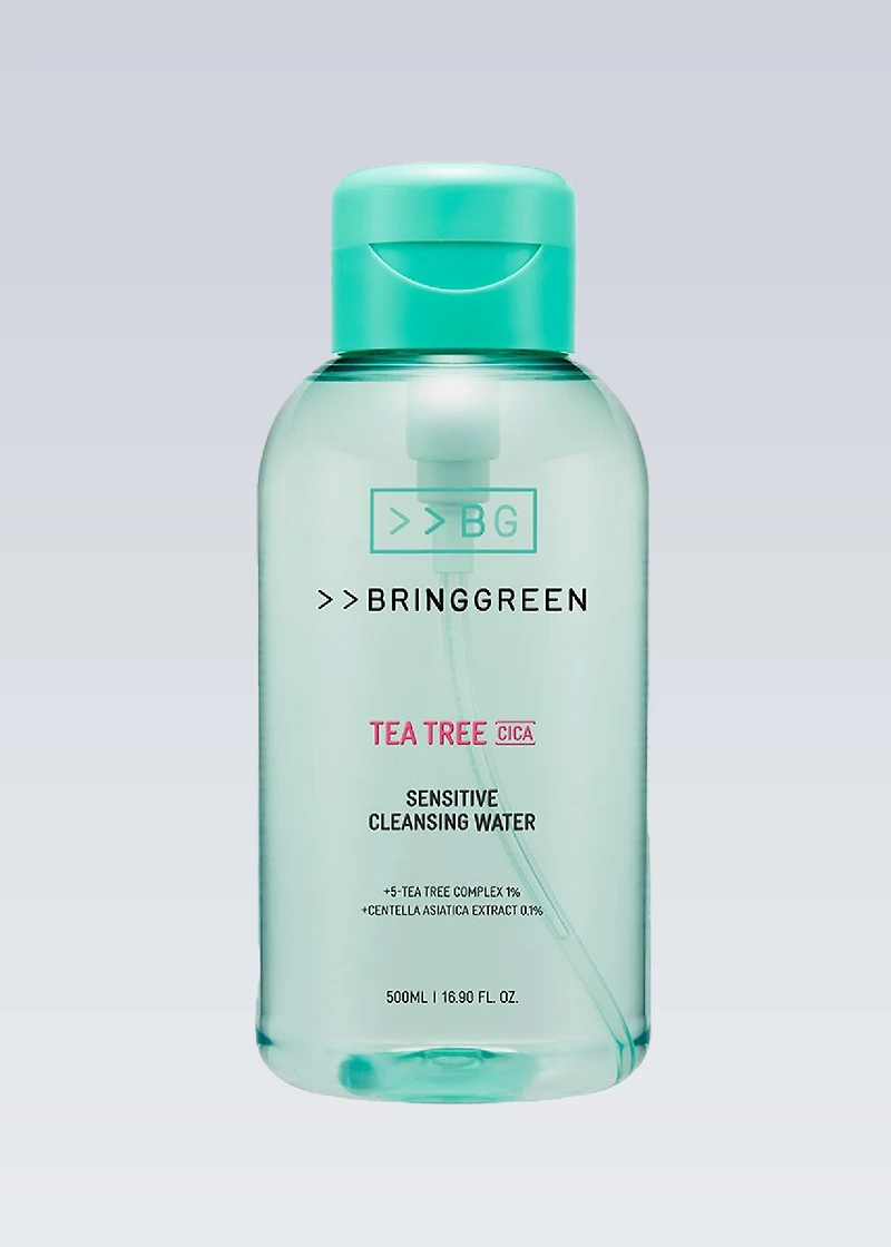 BRINGGREEN Tea Tree Cica Sensitive Cleansing Water 500ml
