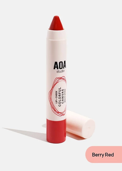 AOA Colorful Canvas Lip + Cheek Multi-Stick