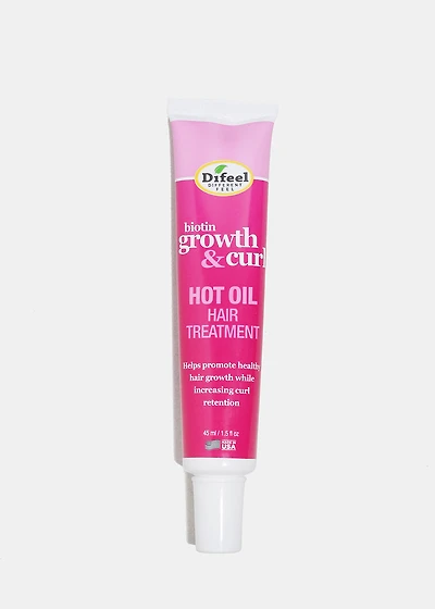 Difeel Biotin Growth & Curl Hot Oil Hair Treatment