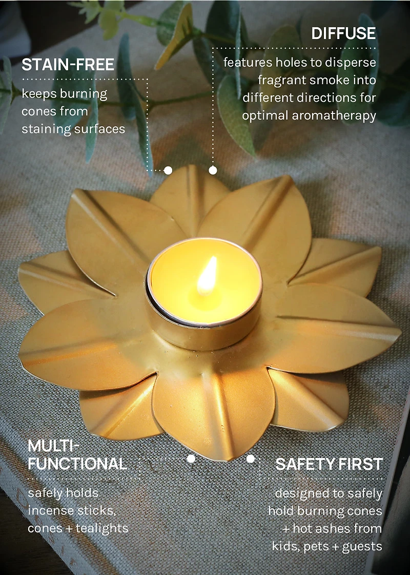Official Key Items Candle + Incense Holder