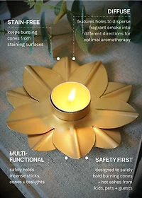 Official Key Items Candle + Incense Holder