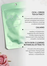 AOA Skin Cica with Green Tea Calming Facial Mask