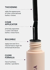 AOA Clear Lash + Brow Mascara