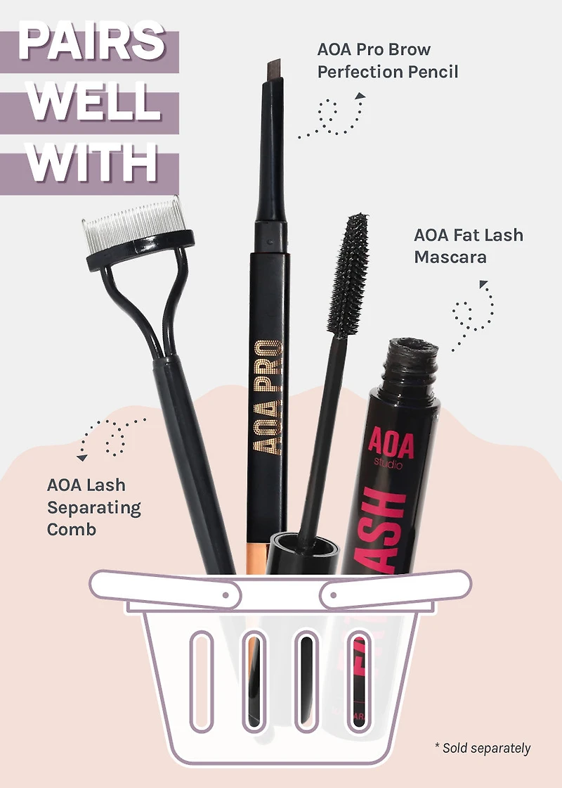 AOA Clear Lash + Brow Mascara
