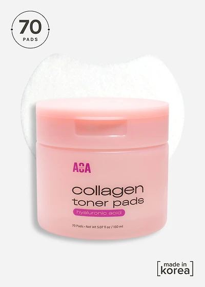 AOA Skin Collagen Toner Pads