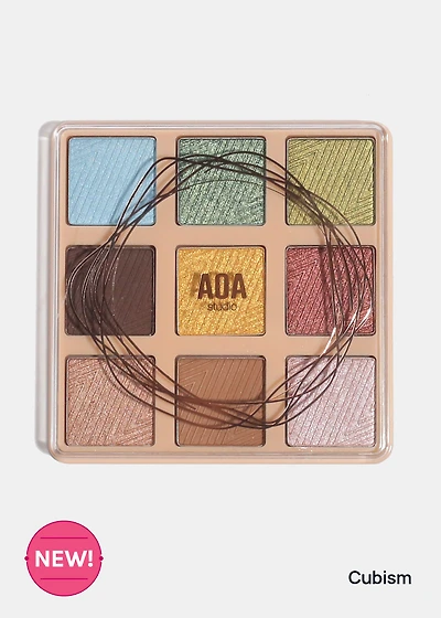 AOA Colorful Canvas 9 Color Eyeshadow Palette