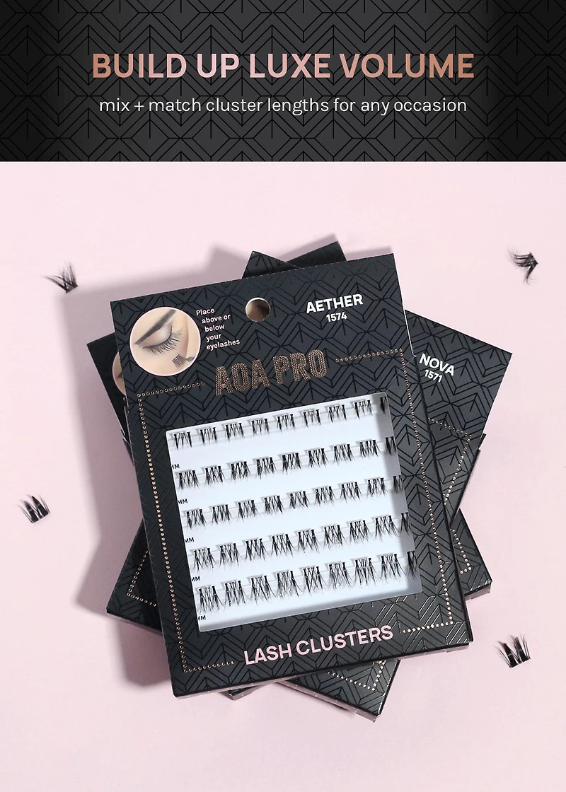 AOA Pro Lash Clusters: Clio