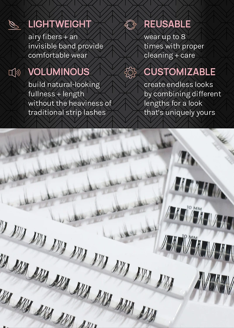 AOA Pro Lash Clusters: Zephyr