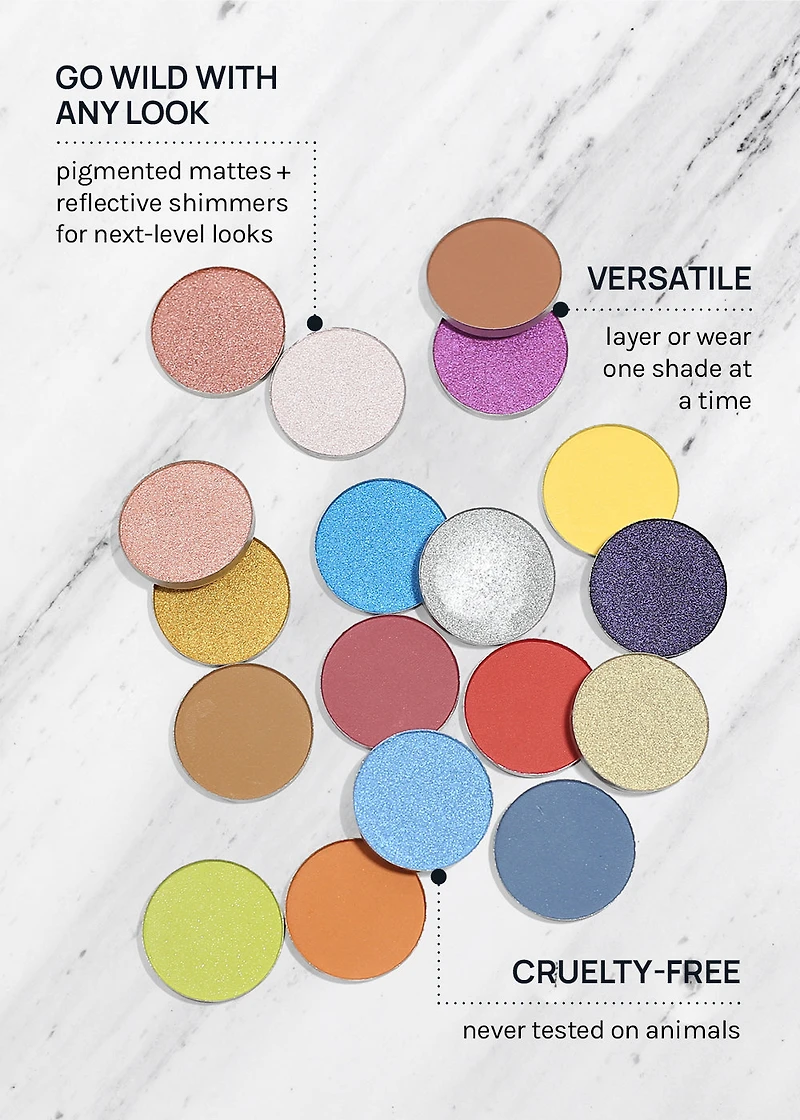 AOA Single Pressed Eyeshadow - Glimmer