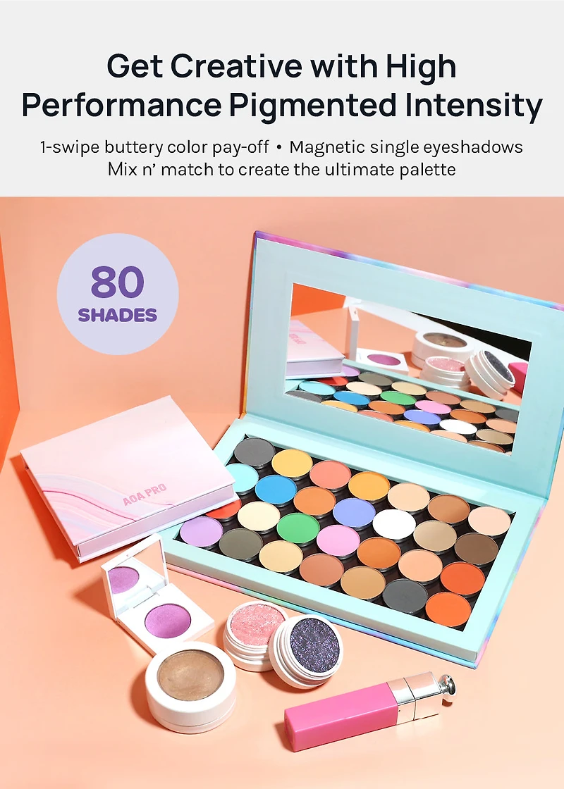 AOA Single Pressed Eyeshadow - Cloudy