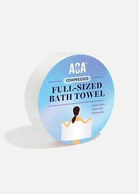 AOA Skin Compressed Full-Sized Bath Towel