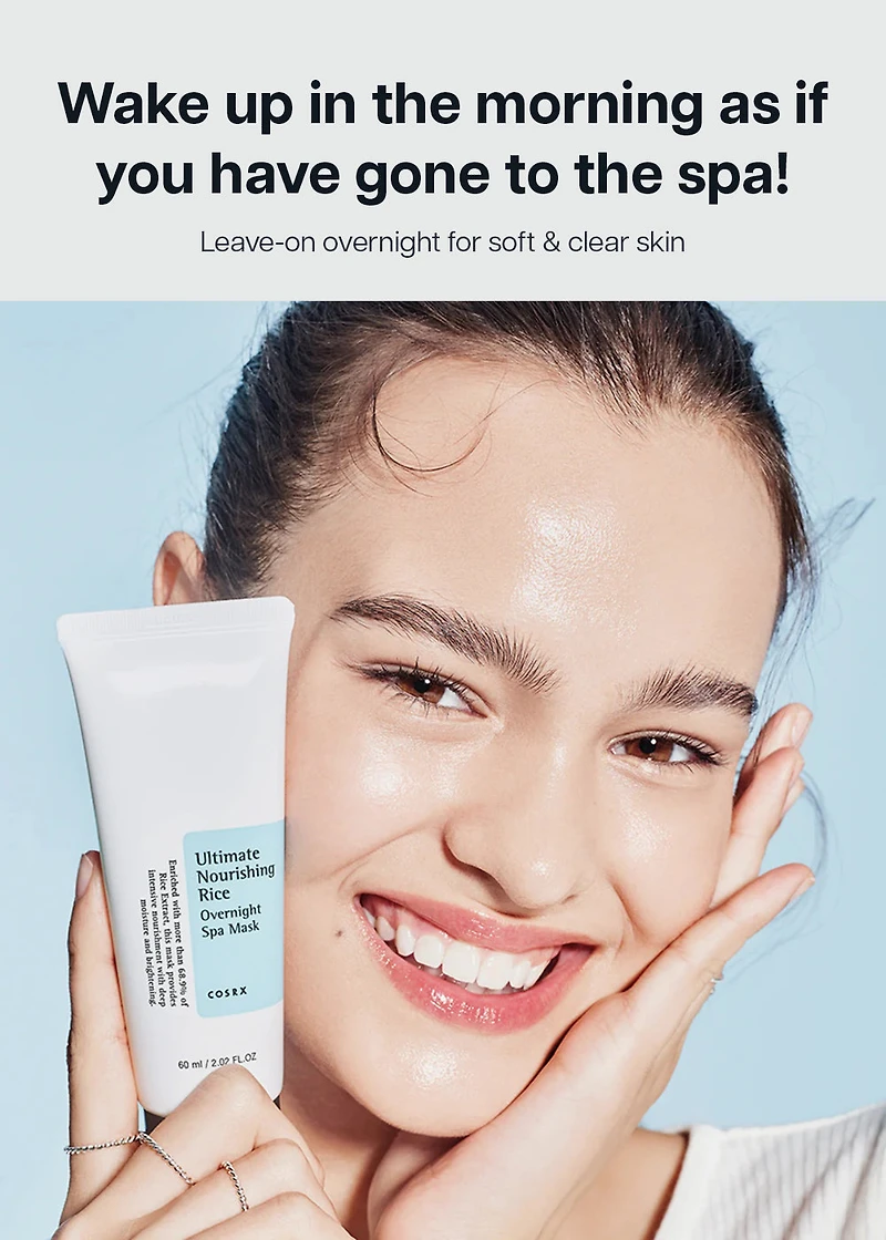 COSRX Ultimate Nourishing Rice Overnight Spa Mask 60ml
