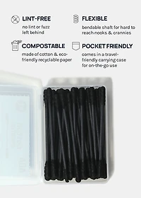 AOA Spiral Tip Cotton Swabs