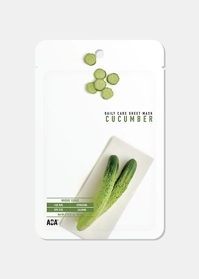 AOA Skin Cucumber Daily Care Sheet Mask