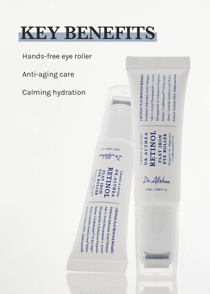 Dr. Althea Retinol Flat Iron Eye Roller 25ml