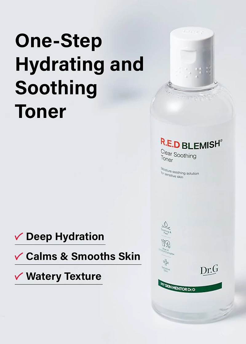 Dr.G R.E.D Blemish Clear Soothing Toner 300ml