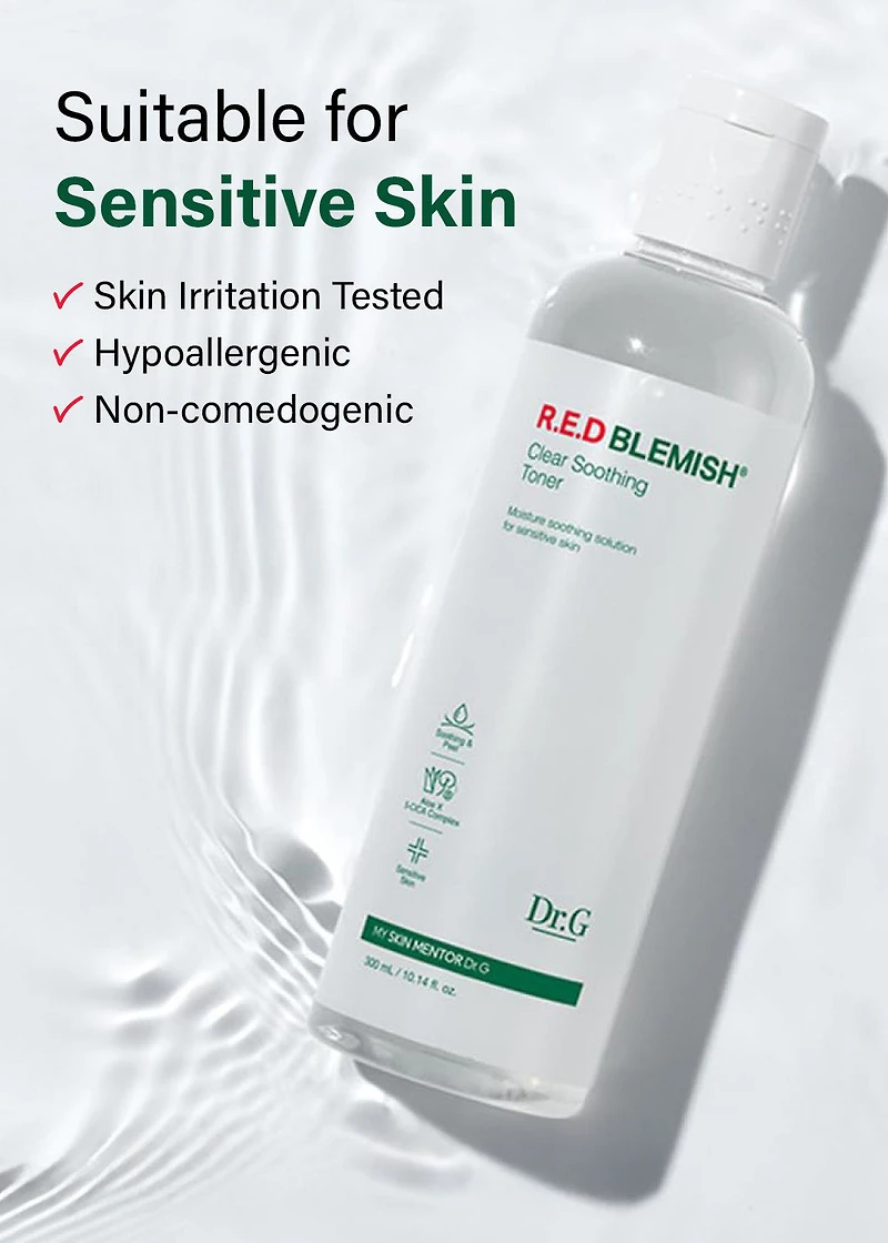 Dr.G R.E.D Blemish Clear Soothing Toner 300ml