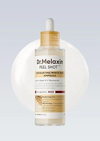 Dr. Melaxin Peel Shot Exfoliating White Rice Ampoule 80ml