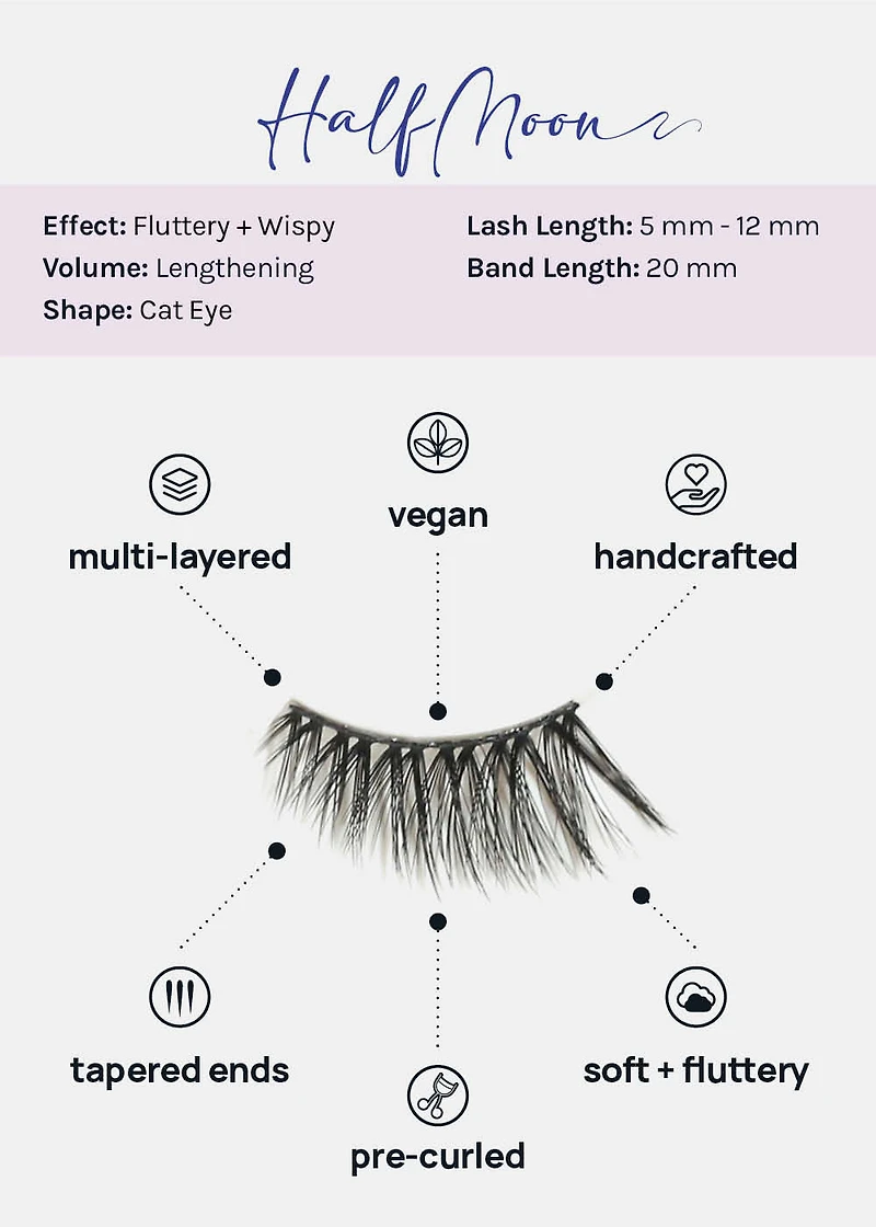 Demi-Dream Half Lashes – HalfMoon