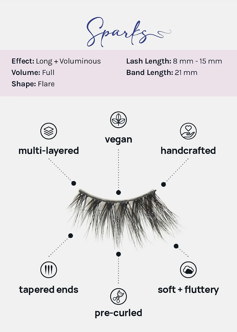 Demi-Dream Half Lashes – Sparks