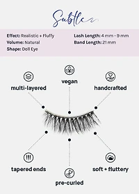 Demi-Dream Half Lashes – Subtle