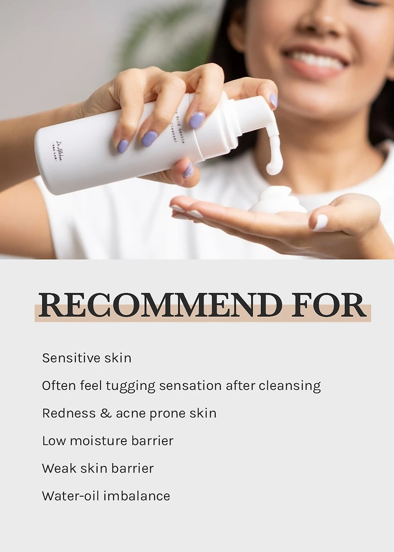 Dr. Althea Amino Acid Gentle Bubble Cleanser 140ml