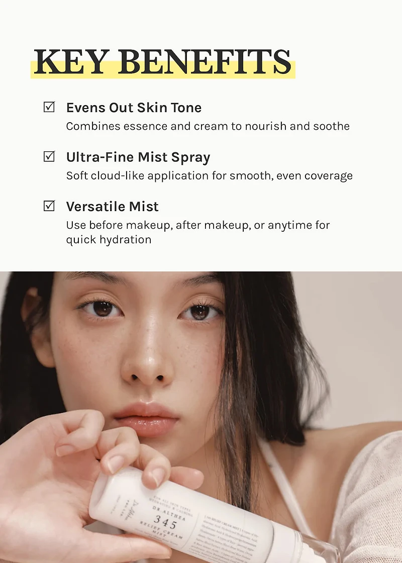 Dr. Althea 345 Relief Cream Mist 60ml