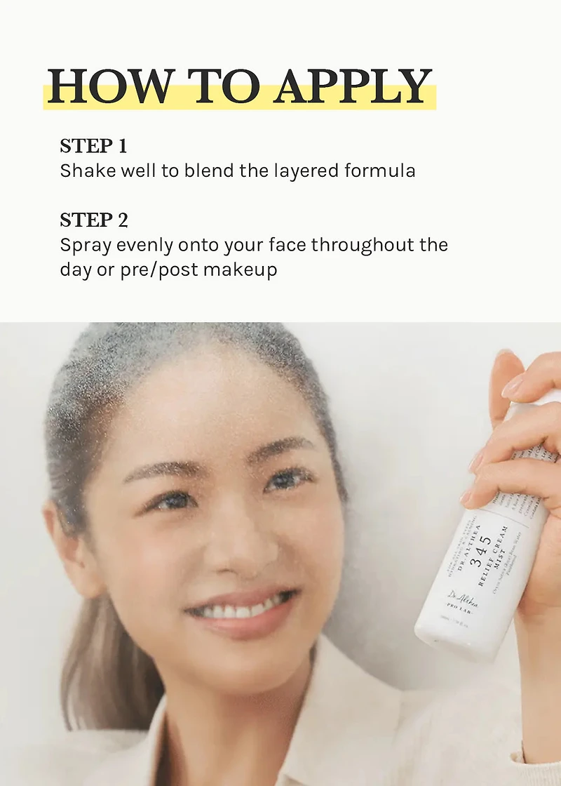 Dr. Althea 345 Relief Cream Mist 60ml