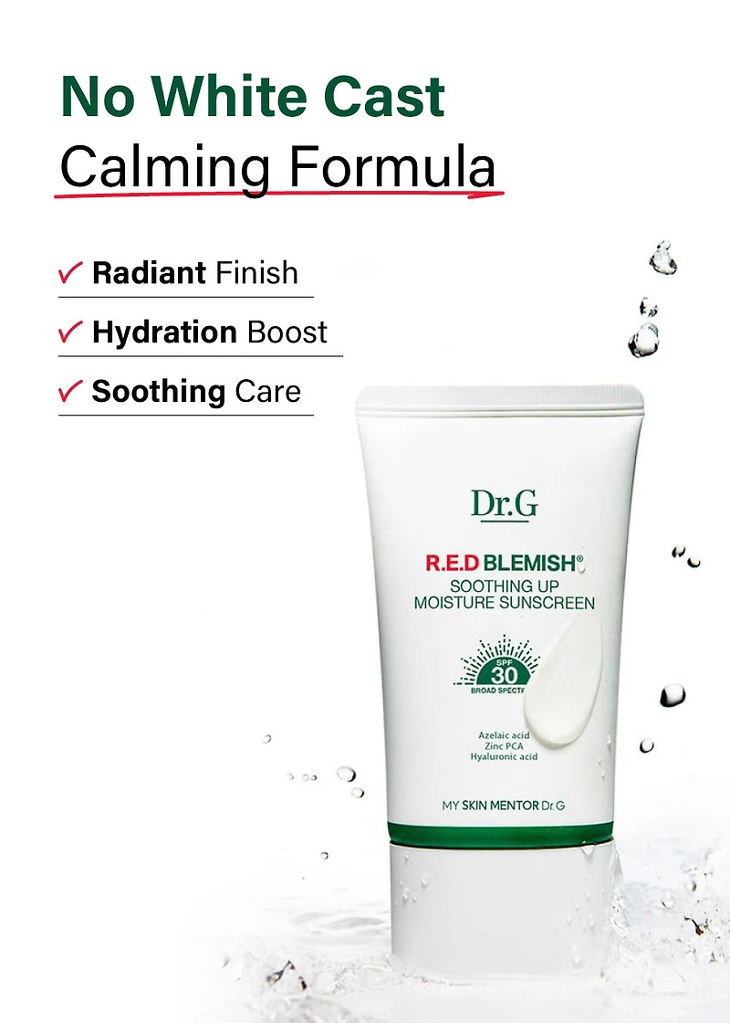 Dr.G R.E.D Blemish Soothing Up Moisture Sunscreen 50ml