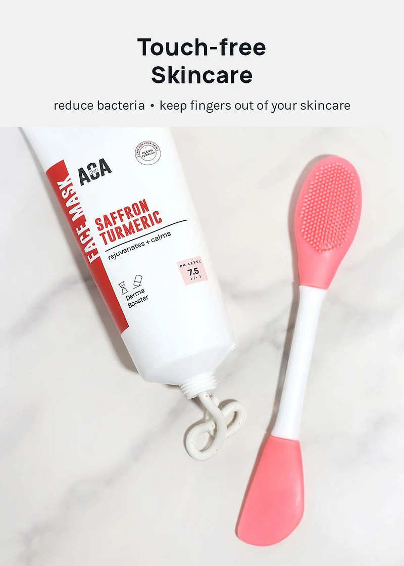 AOA Dual-Ended Silicone Mask Tool + Exfoliator