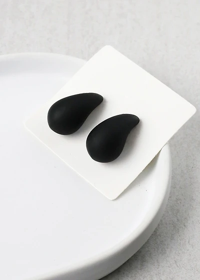 Colorful Thick Teardrop Earring