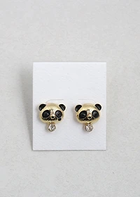 Cute Panda Earring Studs
