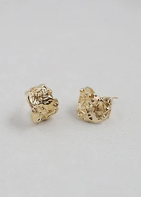 Textured Statement Earrings