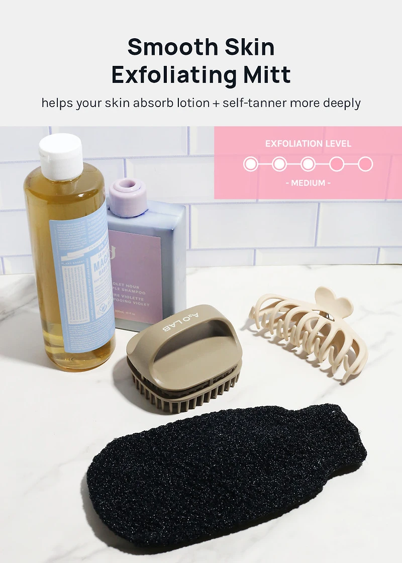 AOA Exfoliating Bath Mitt