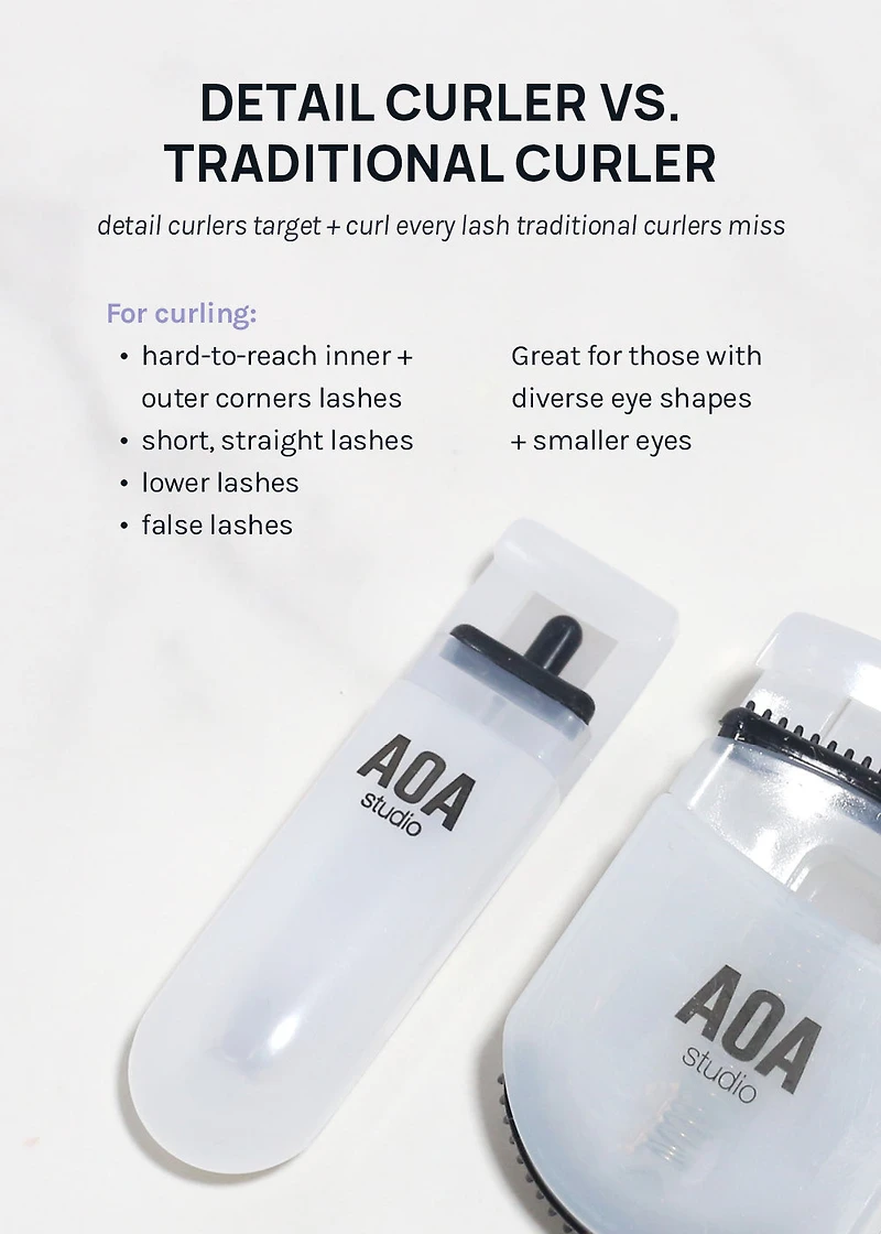 AOA Eyelash Curler Detail Mini