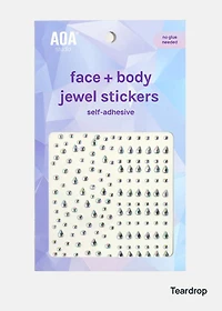 AOA Face + Body Jewel Stickers