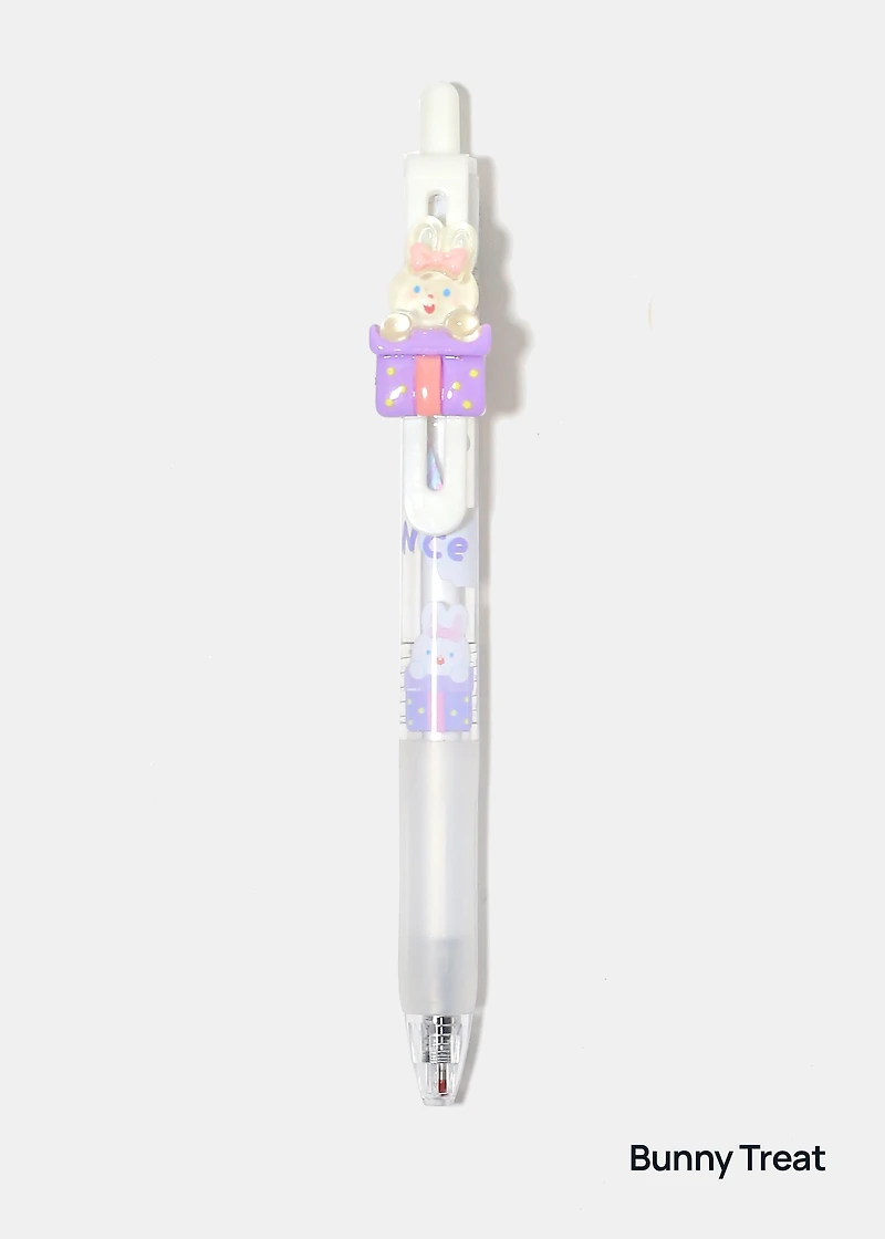 Official Key Items Bear + Bunny Fine Tip Pens