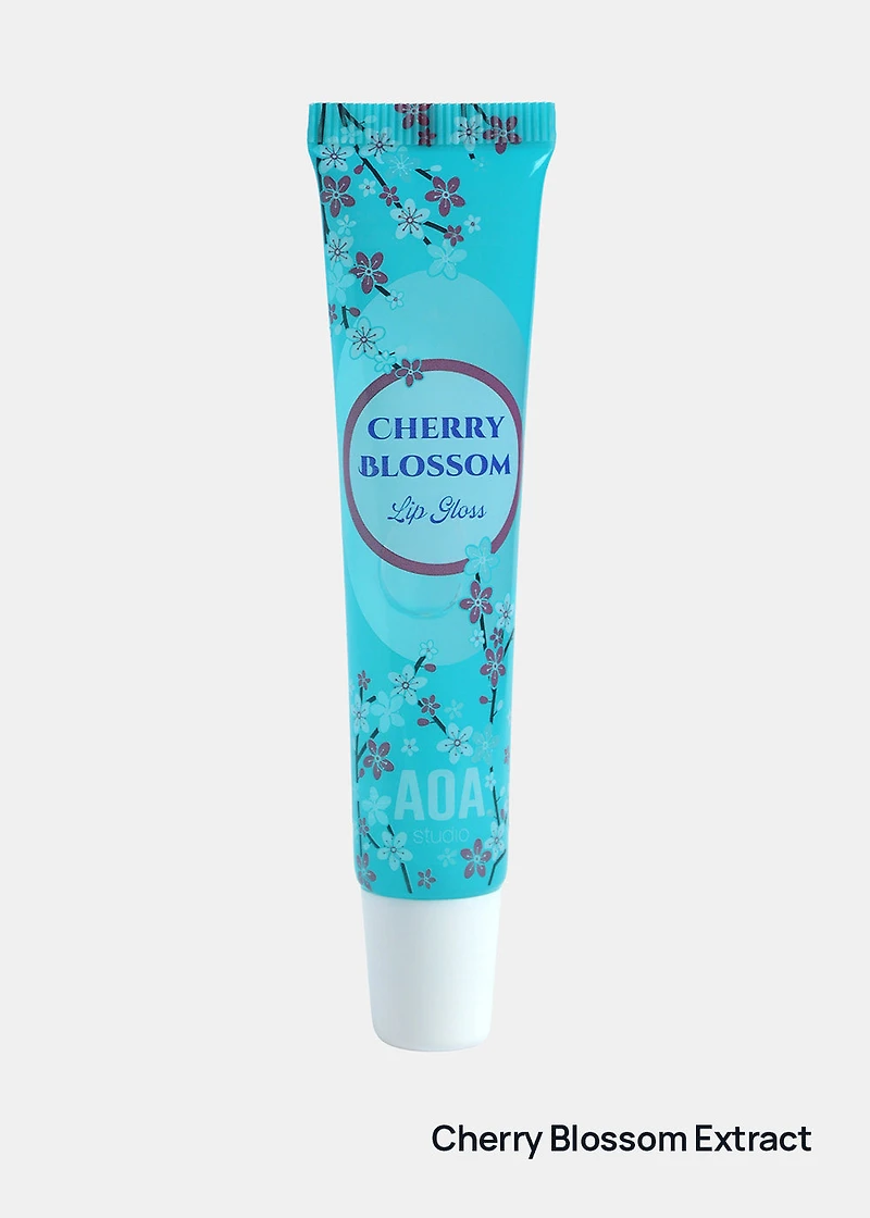 AOA Flower-Infused Clear Lip Gloss