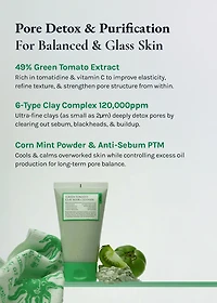 FULLY Green Tomato Clay Mask Cleanser 120ml