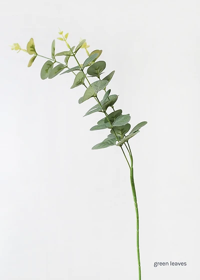 Official Key Items Artificial Flowers - Green Leaves