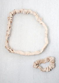 Satin Hairband & Scrunchie