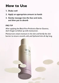 haruharu wonder Black Rice Probiotics Barrier Essence 120ml