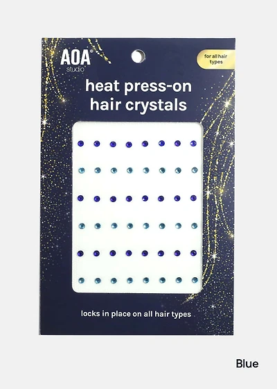 AOA Heat Press-On Hair Crystals