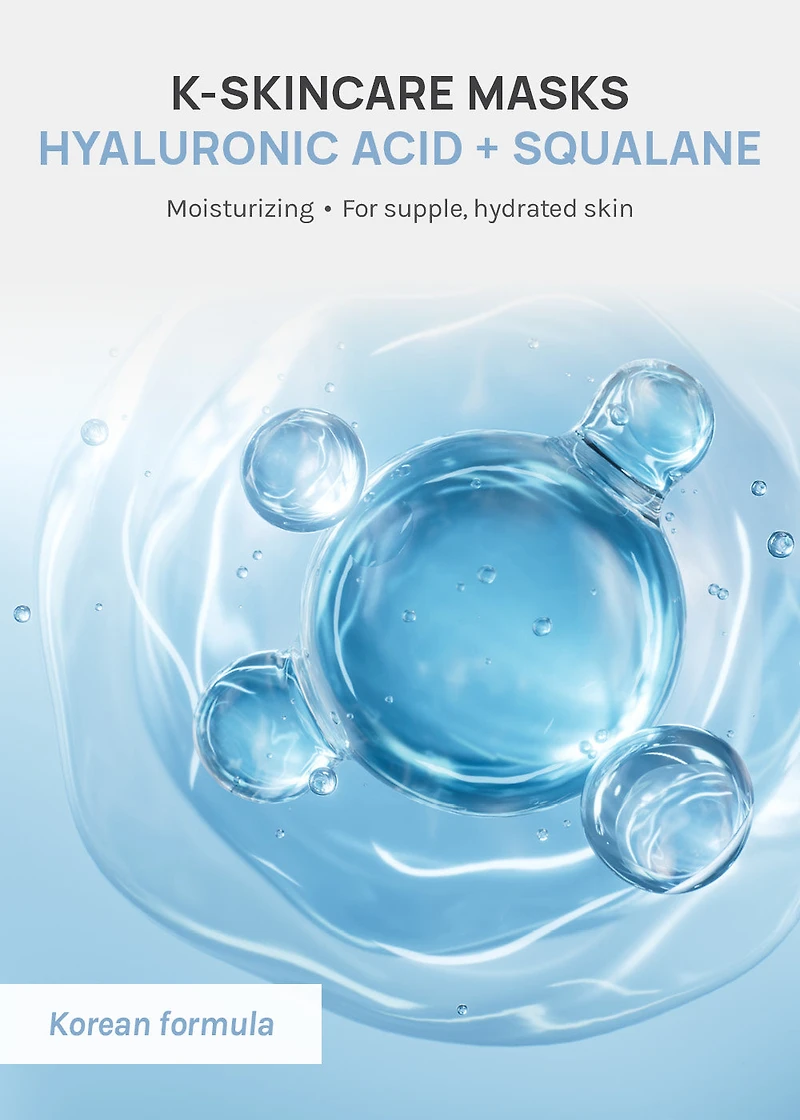 AOA Skin Hyaluron with Squalane Moisturizing Facial Mask