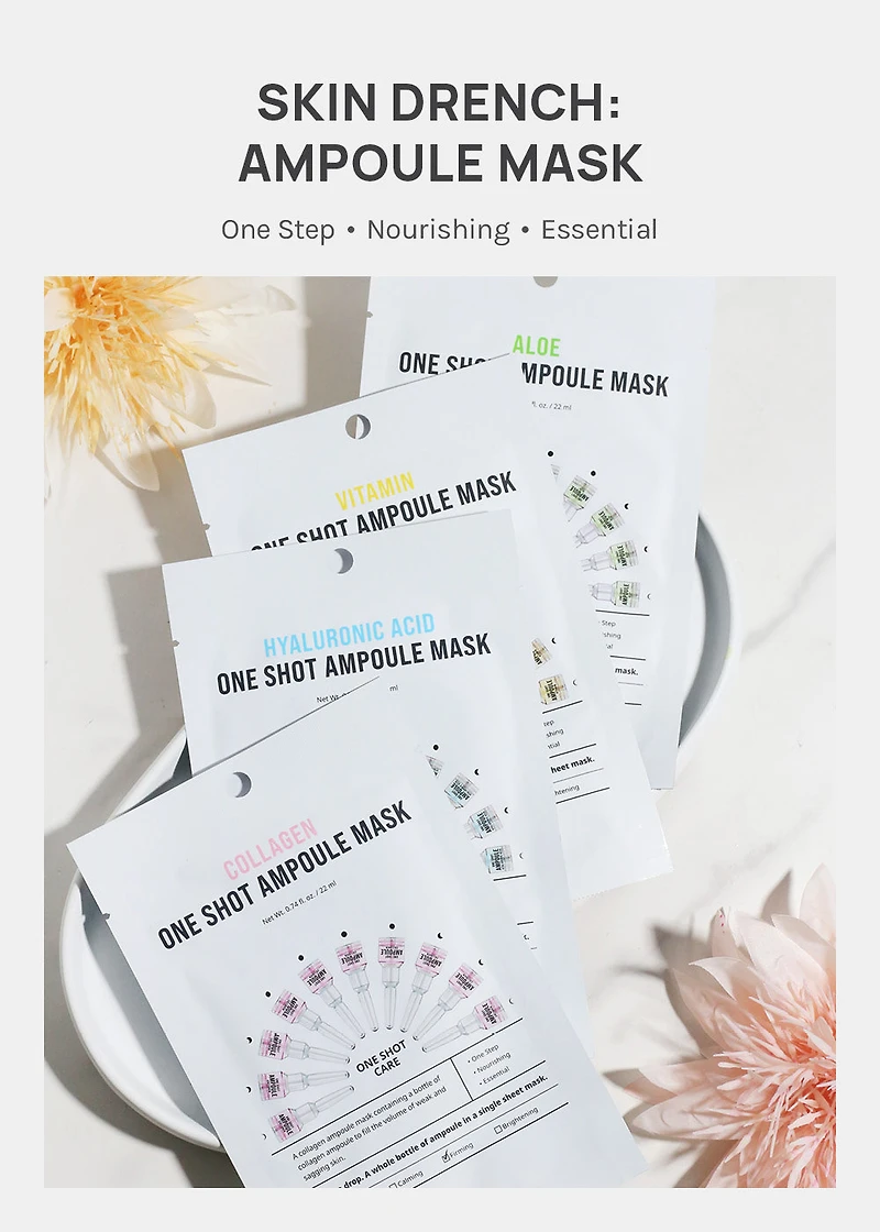 AOA Skin Hyaluronic Acid One Shot Ampoule Mask